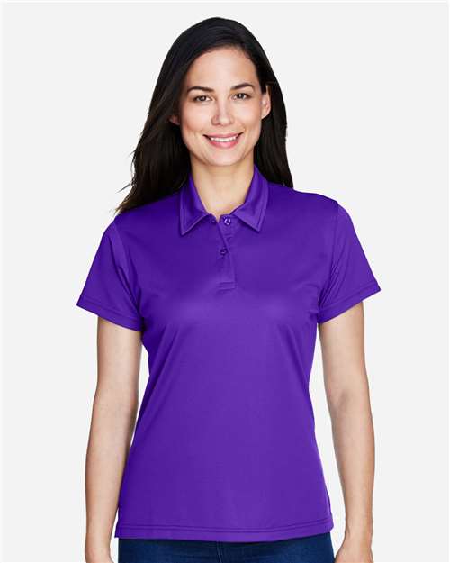 Team 365 TT21W Women's Command Snag Protection Polo - Sport Purple - model front