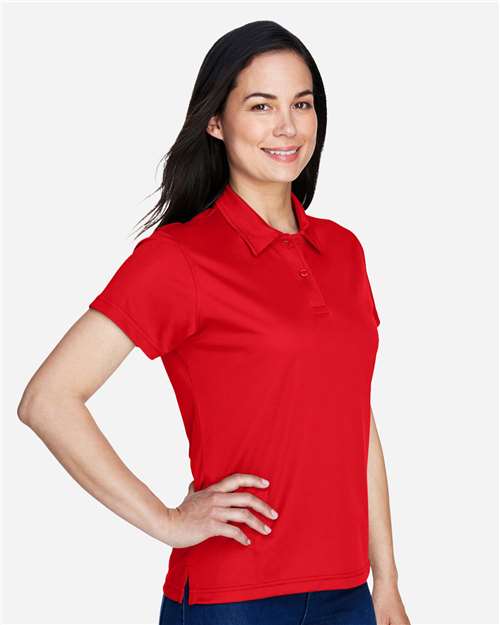 Team 365 TT21W Women's Command Snag Protection Polo - Sport Red - model side