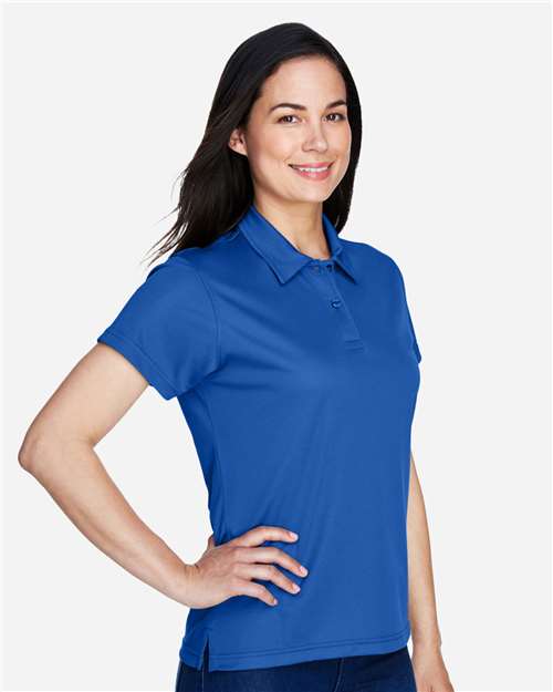 Team 365 TT21W Women's Command Snag Protection Polo - Sport Royal - model side