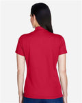 Team 365 TT21W Women's Command Snag Protection Polo - Sport Scarlet Red - model back