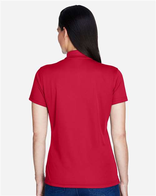 Team 365 TT21W Women's Command Snag Protection Polo - Sport Scarlet Red - model back