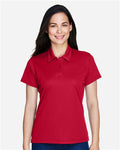 Team 365 TT21W Women's Command Snag Protection Polo - Sport Scarlet Red - model front