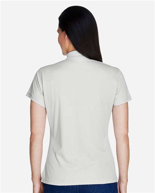 Team 365 TT21W Women's Command Snag Protection Polo - Sport Silver - model back