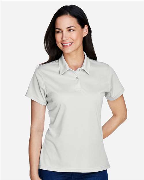 Team 365 TT21W Women's Command Snag Protection Polo - Sport Silver - model front