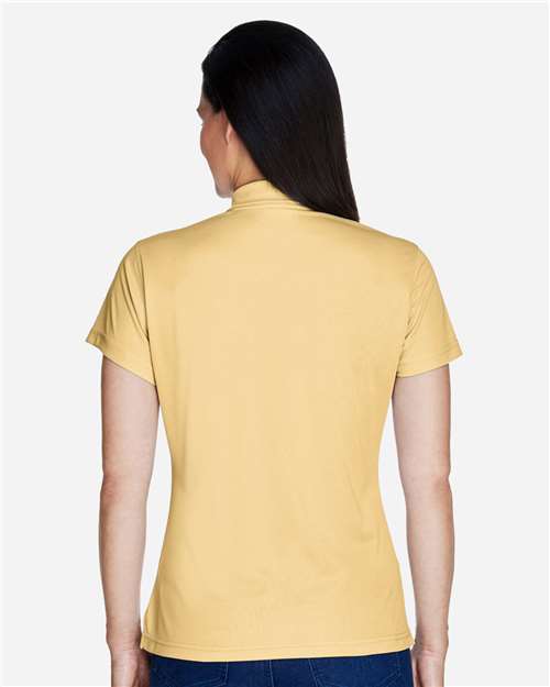 Team 365 TT21W Women's Command Snag Protection Polo - Sport Vegas Gold - model back