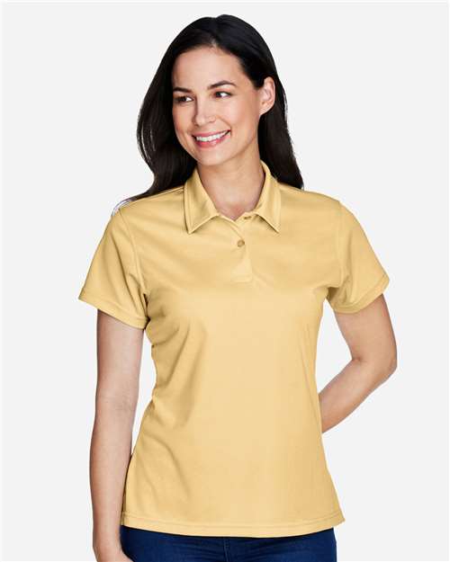 Team 365 TT21W Women's Command Snag Protection Polo - Sport Vegas Gold - model front