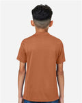 Team 365 TT15Y Youth Zone Performance Mesh T-Shirt - Sport Burnt Orange - model back