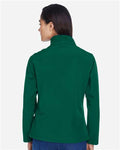 Team 365 TT80W Women's Leader Soft Shell Jacket - Sport Forest - model back
