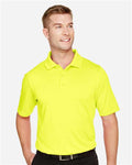 Harriton M348 Men's Advantage Snag Protection Plus Polo - Safety Yellow - model front