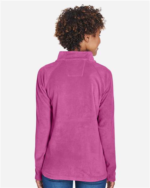 Team 365 TT90W Women's Campus Microfleece Jacket - Sport Charity Pink - model back