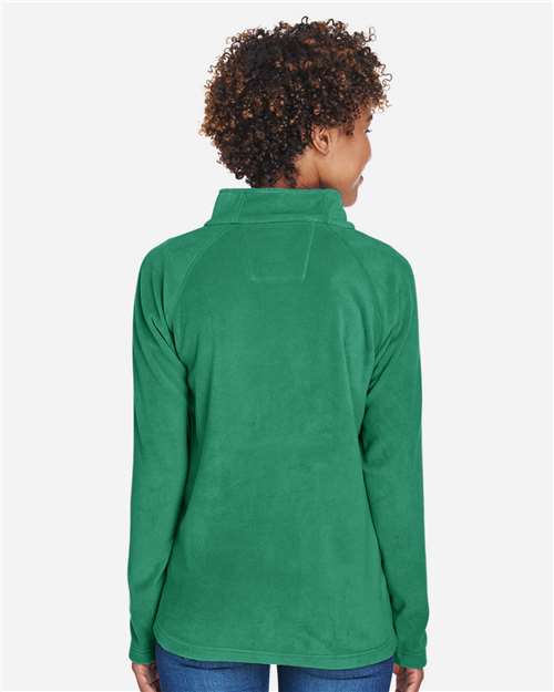 Team 365 TT90W Women's Campus Microfleece Jacket - Sport Kelly - model back