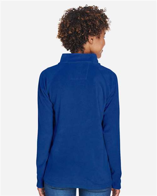 Team 365 TT90W Women's Campus Microfleece Jacket - Sport Royal - model back