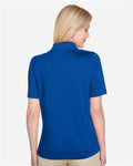 Harriton M348W Women's Advantage Snag Protection Plus Polo - True Royal - model back