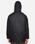 Team 365 TT73 Unisex Zone Protect Lightweight Jacket - Black - model back