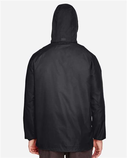 Team 365 TT73 Unisex Zone Protect Lightweight Jacket - Black - model back