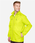 Team 365 TT73 Unisex Zone Protect Lightweight Jacket - Safety Yellow - model side
