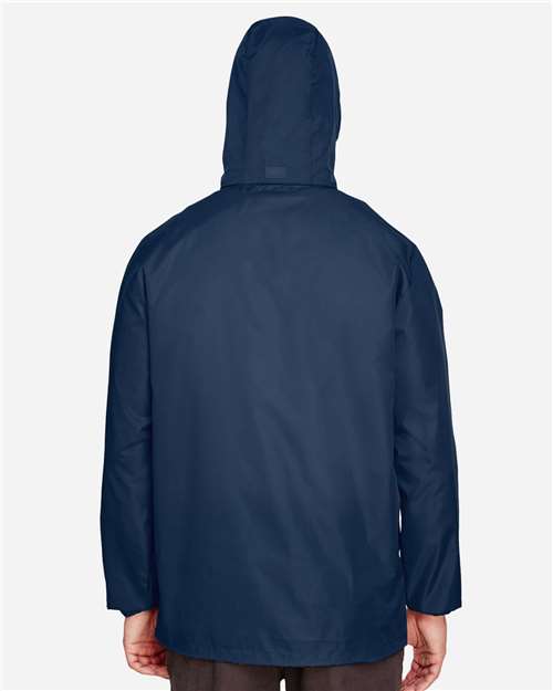 Team 365 TT73 Unisex Zone Protect Lightweight Jacket - Sport Dark Navy - model back