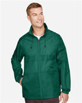 Team 365 TT73 Unisex Zone Protect Lightweight Jacket - Sport Forest - model front
