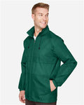 Team 365 TT73 Unisex Zone Protect Lightweight Jacket - Sport Forest - model side