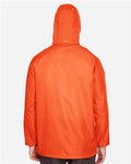 Team 365 TT73 Unisex Zone Protect Lightweight Jacket - Sport Orange - model back