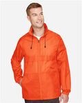 Team 365 TT73 Unisex Zone Protect Lightweight Jacket - Sport Orange - model front