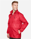 Team 365 TT73 Unisex Zone Protect Lightweight Jacket - Sport Red - model side