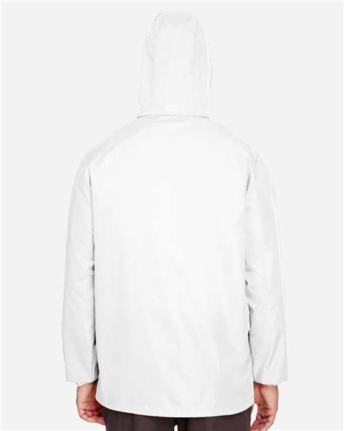 Team 365 TT73 Unisex Zone Protect Lightweight Jacket - White - model back