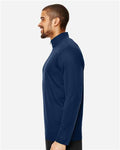 Team 365 TT31 Men's Zone Performance Quarter-Zip Pullover - Sport Dark Navy - model side
