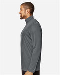 Team 365 TT31 Men's Zone Performance Quarter-Zip Pullover - Sport Graphite - model side