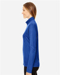 Team 365 TT31W Women's Zone Performance Quarter-Zip Pullover - Sport Royal - model side