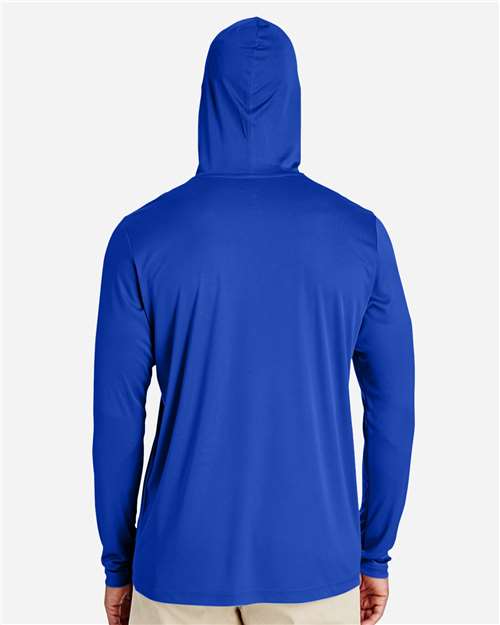 Team 365 TT41 Men's Zone Performance Hooded T-Shirt - Sport Royal - model back
