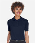 Harriton M211W Women's Advantage Tactical Polo - Dark Navy - model front