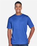 Team 365 TT11H Men's Sonic Heather Performance T-Shirt - Sport Royal Heather - model front