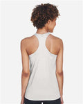 Team 365 TT11WRC Women's Zone Performance Racerback Tank - Sport Silver - model back
