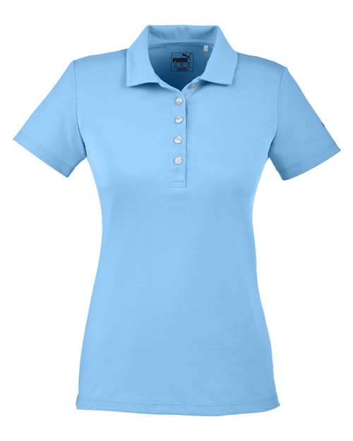 Puma Golf 596921 Women's Fusion Polo - Blue Bell - front