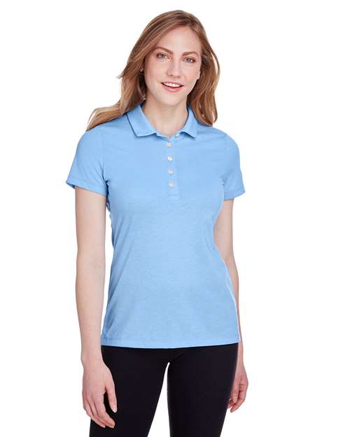 Puma Golf 596921 Women's Fusion Polo - Blue Bell - model front