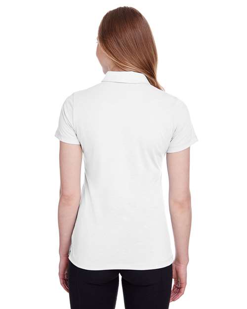 Puma Golf 596921 Women's Fusion Polo - Bright White - model back