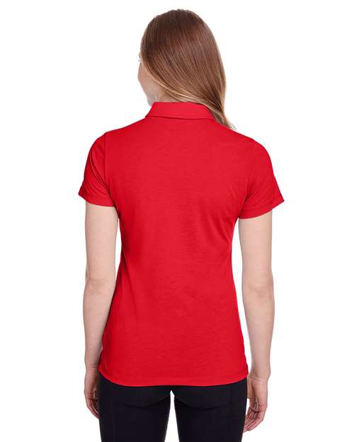 Puma Golf 596921 Women's Fusion Polo - High Risk Red - model back