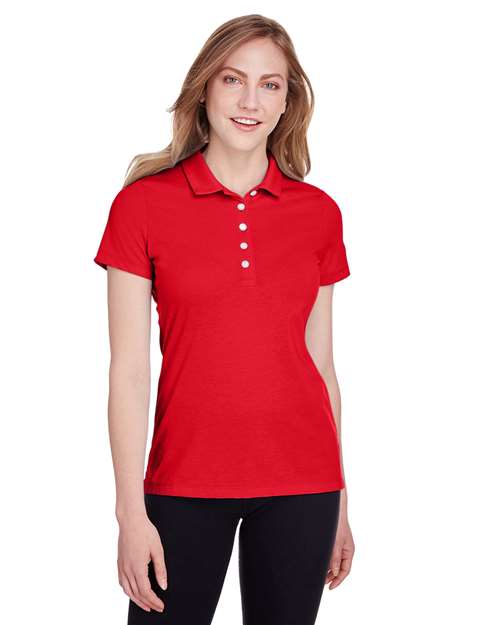 Puma Golf 596921 Women's Fusion Polo - High Risk Red - model front