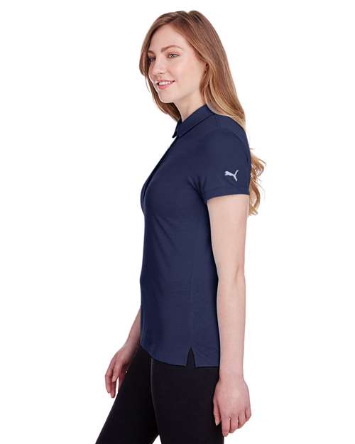 Puma Golf 596921 Women's Fusion Polo - Peacoat - model side