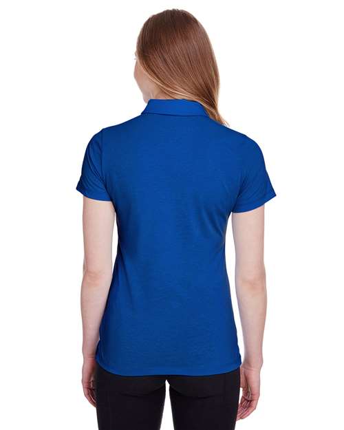 Puma Golf 596921 Women's Fusion Polo - Surf The Web - model back