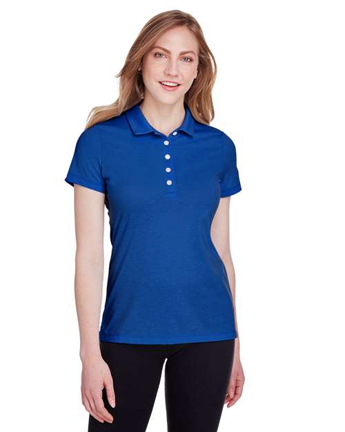 Puma Golf 596921 Women's Fusion Polo - Surf The Web - model front