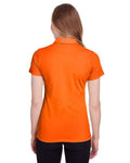 Puma Golf 596921 Women's Fusion Polo - Vibrant Orange - model back