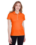 Puma Golf 596921 Women's Fusion Polo - Vibrant Orange - model front