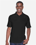 Harriton M211 Men's Advantage Tactical Performance Polo - Black - model front