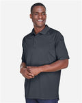 Harriton M211 Men's Advantage Tactical Performance Polo - Dark Charcoal - model side