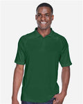 Harriton M211 Men's Advantage Tactical Performance Polo - Dark Green - model front