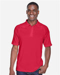 Harriton M211 Men's Advantage Tactical Performance Polo - Red - model front