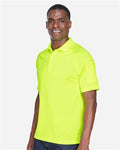 Harriton M211 Men's Advantage Tactical Performance Polo - Safety Yellow - model side