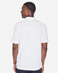 Harriton M211 Men's Advantage Tactical Performance Polo - White - model back